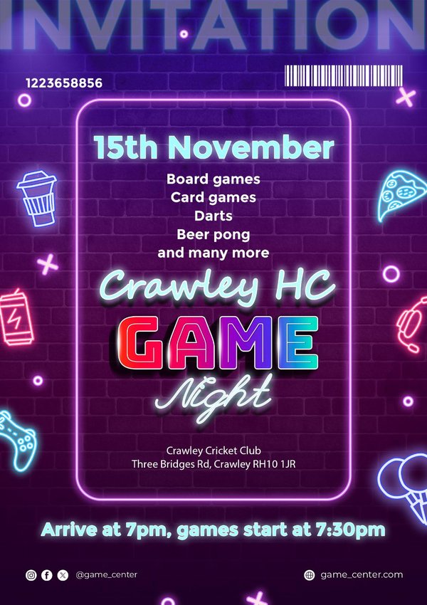 Games Night tickets x 2