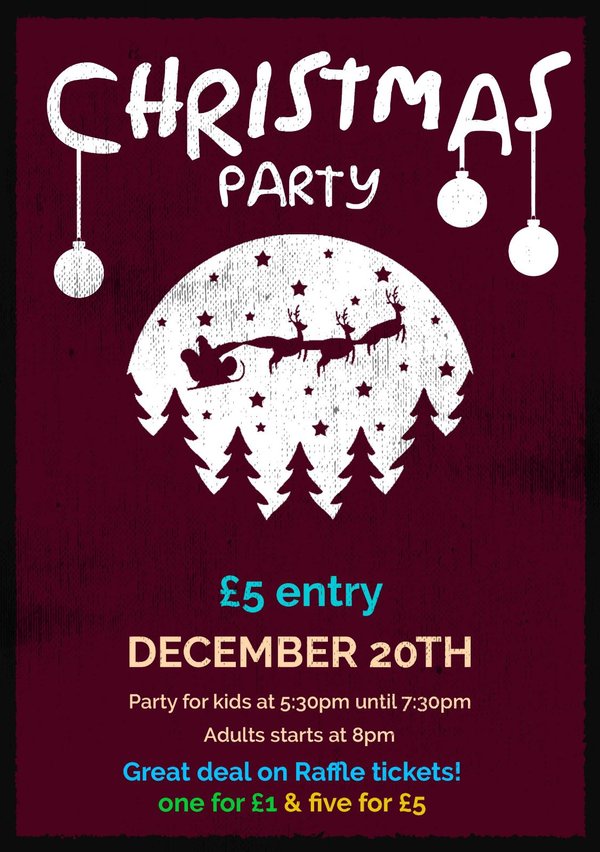 Christmas Party Tickets x 6