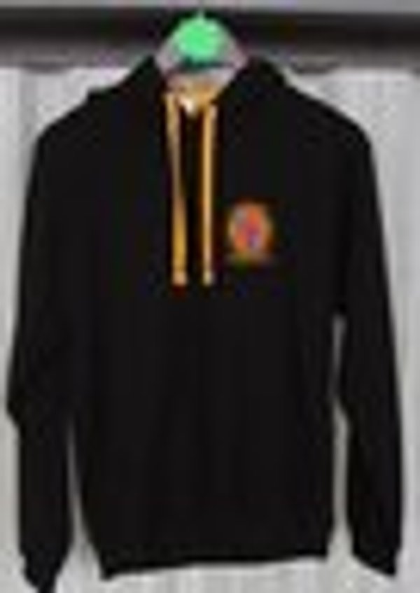 Belper Town Black and Yellow Hoodie (Pullover type)
