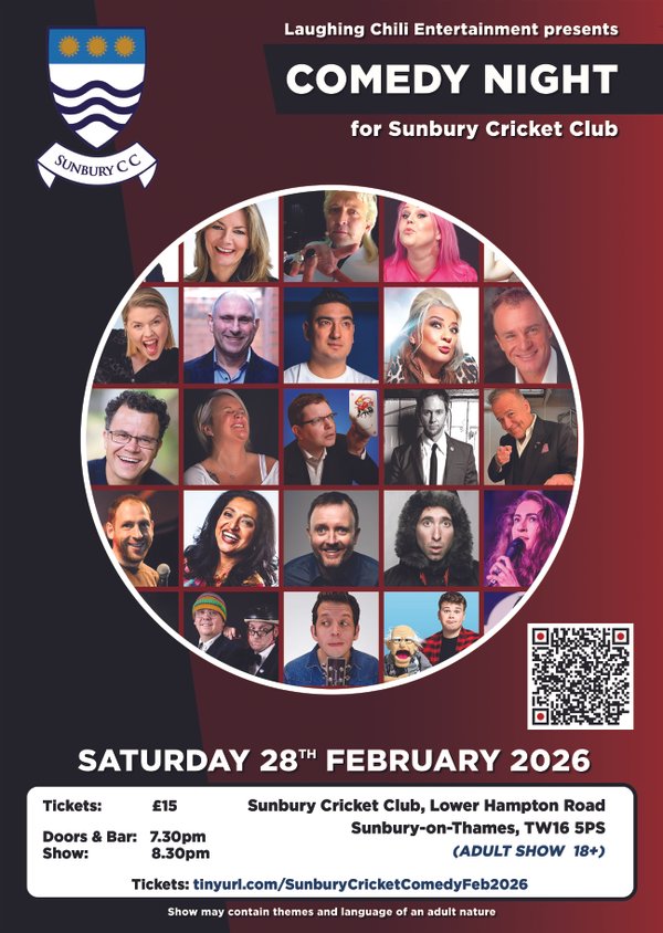 Comedy Night Saturday 28 February