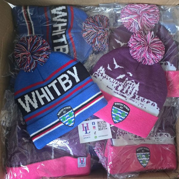 Whitby Town 2025/26 Bobble Hat