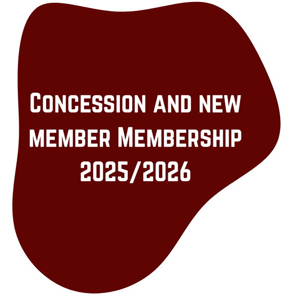 Concession (unemployed 18+ ) or New Member