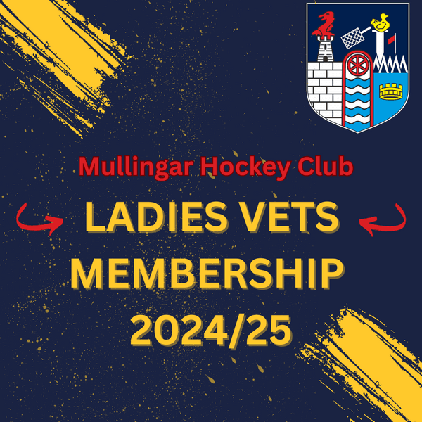 Ladies Vets Membership 24/25 Season