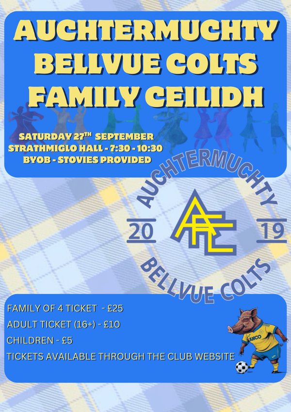 Family Ceilidh - 27th September