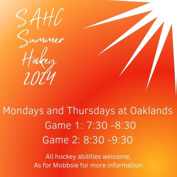 Senior Summer Hockey 2024