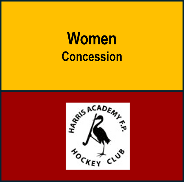 Womens Concession Annual Subs (2025-26)