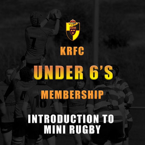 25/26 Season - KRFC U6s - Mini Rugby *****Intro to Rugby Under 6s Only******