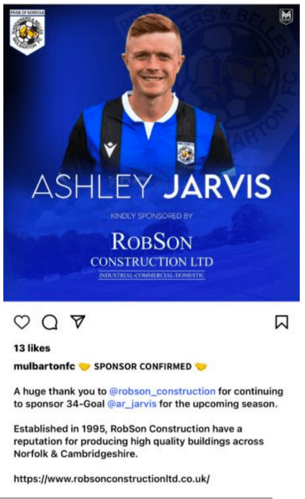 Player Sponsor