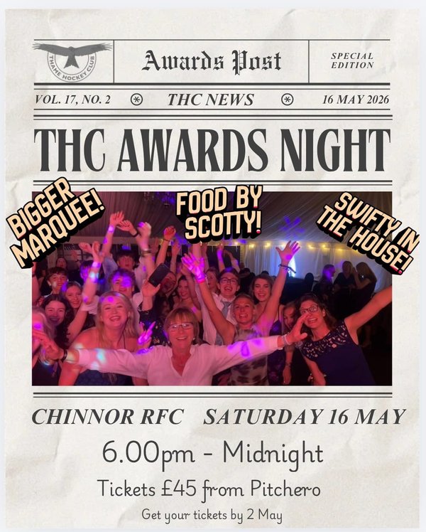 U18s - End of Season Awards (Senior Teams)