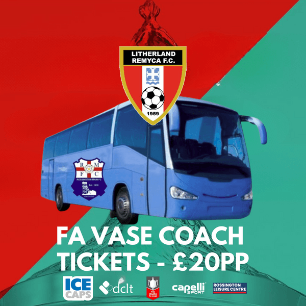 Coach Tickets - Saturday 23 August, 15:00 - Litherland REMYCA (AWAY)