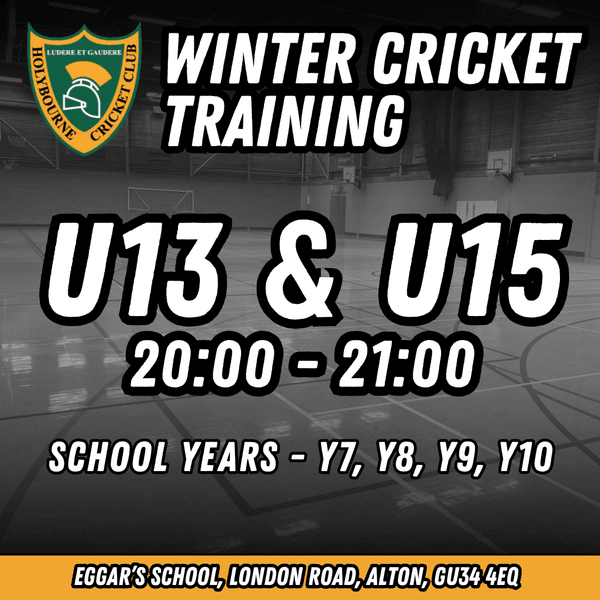 U13 & U15 Winter Training (2026)