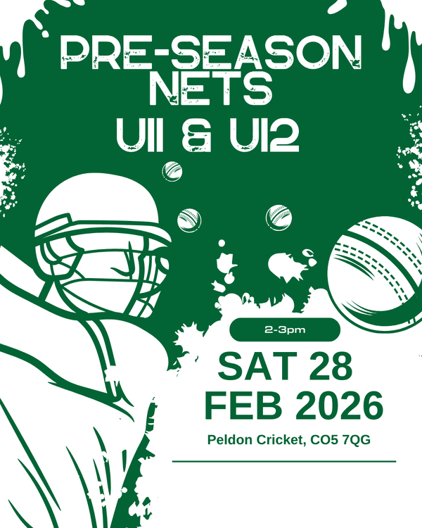U11 & U12 Winter Nets, Saturday 28 February 2026