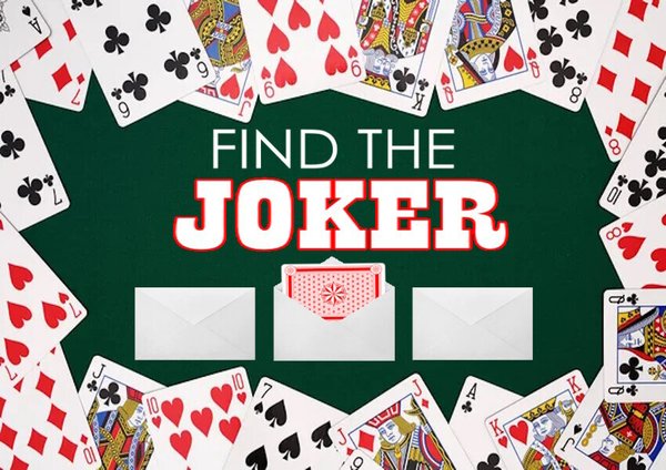 Find the joker ticket - Tuesday 18th August draw