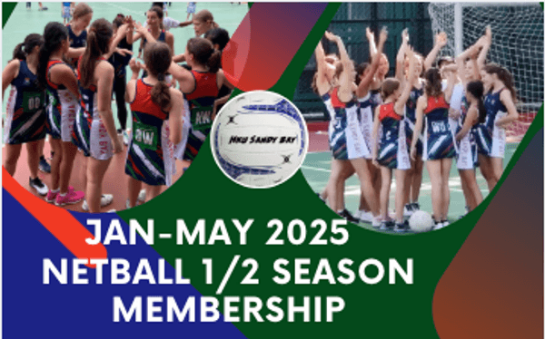 Netball 2024- 2025 1/2 Season Membership