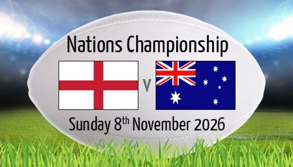 England v Australia - 1 x Cat 4 (£74 + Admin Fee)