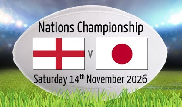 England v Japan - 1 x CAT 2 (£74 + Admin Fee)