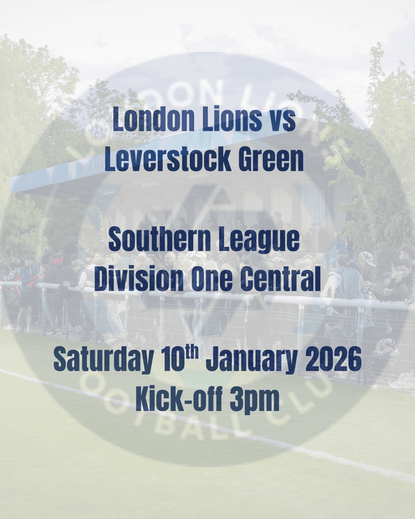 London Lions  vs Leverstock Green