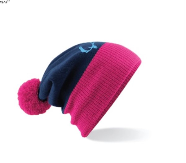 Pink TRFC Bobble Hat