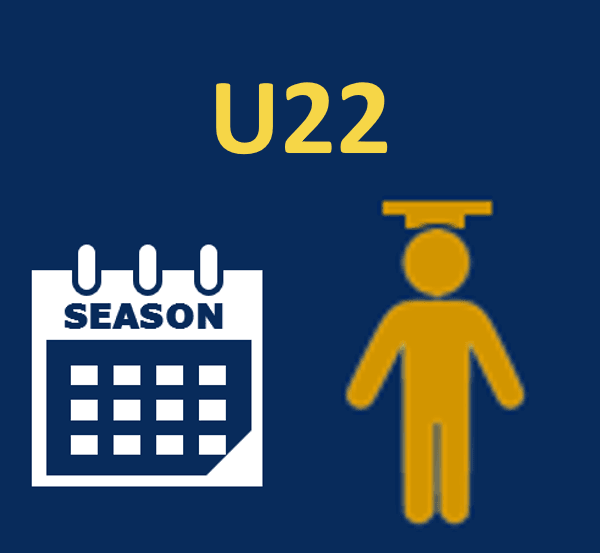 2025/26 U22 Student Player Membership