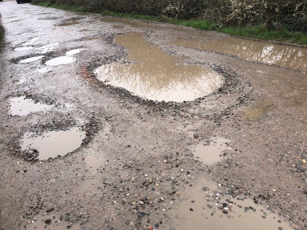 Fundraiser for Pothole repairs