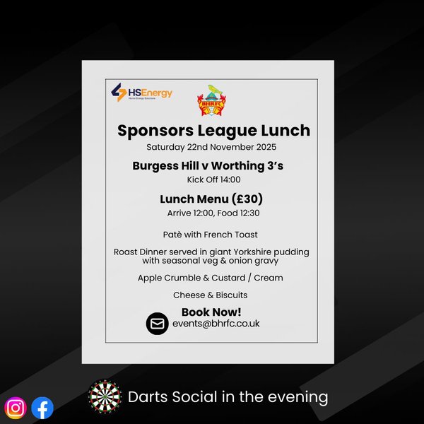 Sponsors lunch