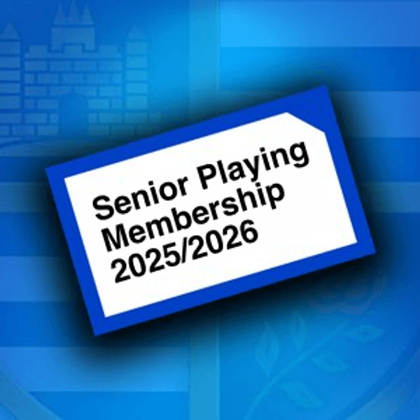 Senior Playing Membership - 25/26 Season
