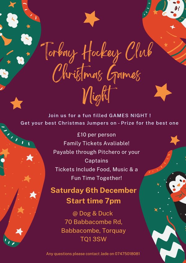 Christmas Games Night