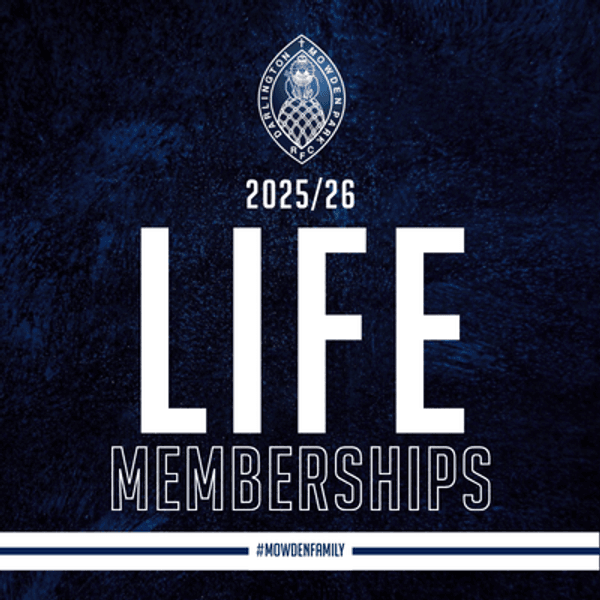 Life Membership : Season Ticket Bolt On