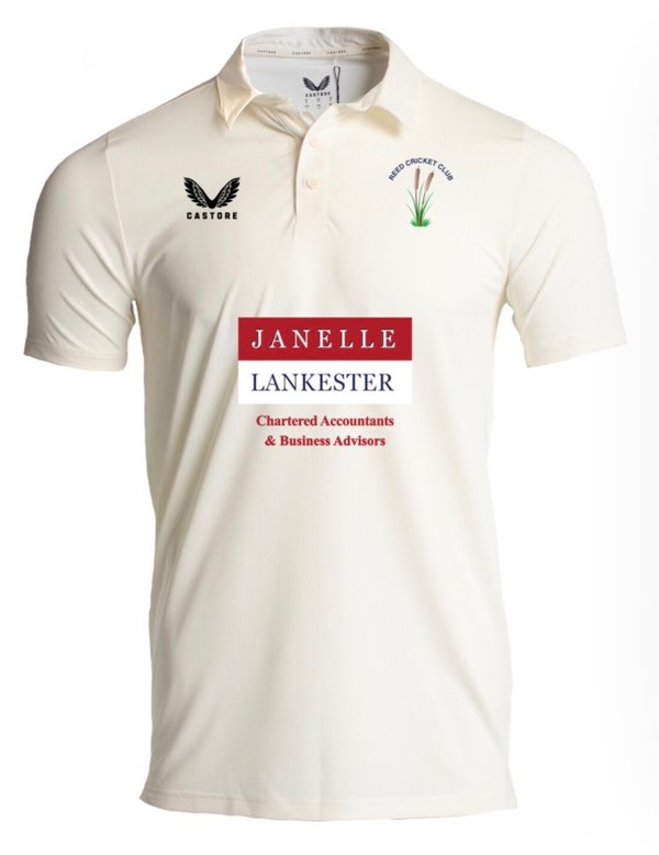 Bulk Order 2026 - White Playing Top (Adult Castore) SS