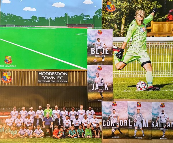 HTFC Poster and Postcard Set