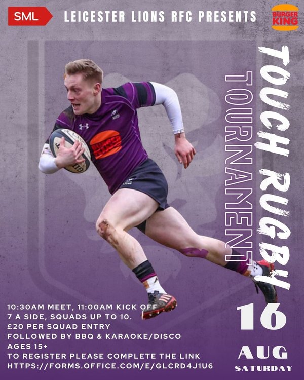 Touch Rugby Tournament Entry