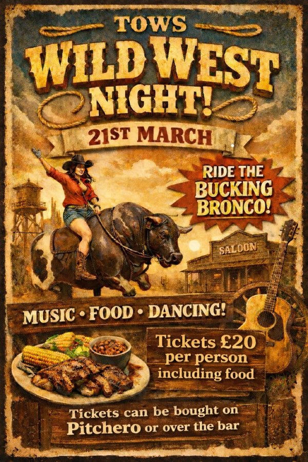 Tows goes wild west!