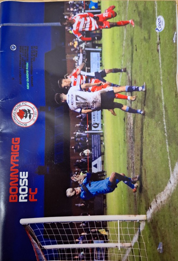 Bonnyrigg Rose v Stranraer 03.02.24