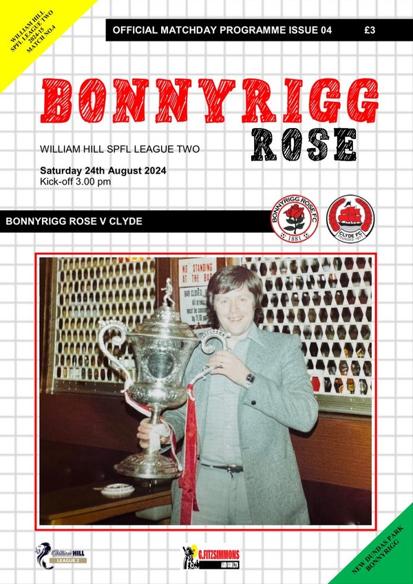 Bonnyrigg Rose v Clyde 24/08/2024