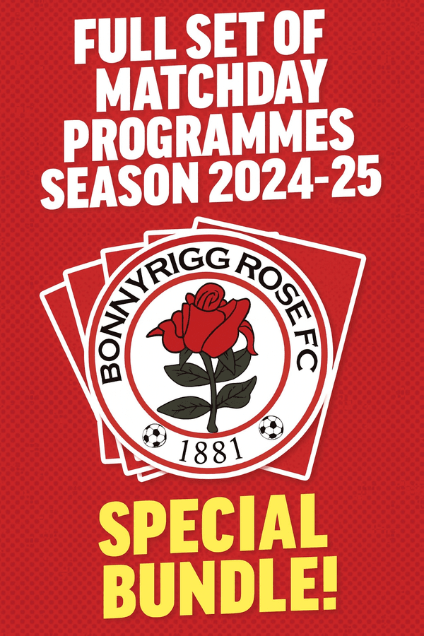 Full Season Bundle Pack Programmes Season 2024/25 (Price Includes Postage)