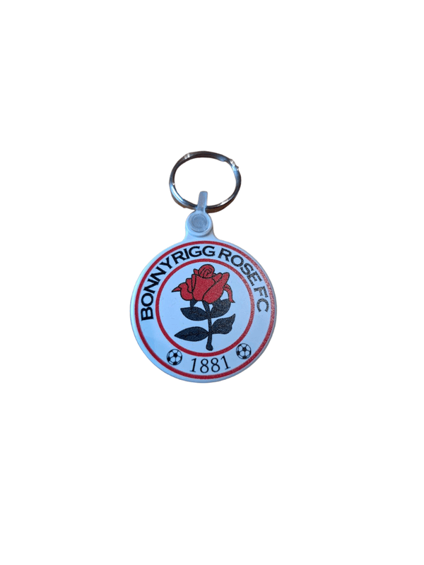 Bonnyrigg Rose Key Ring