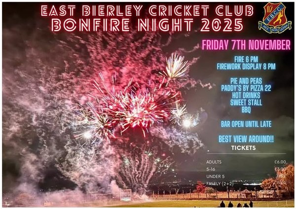 2025 Bonfire Night Tickets