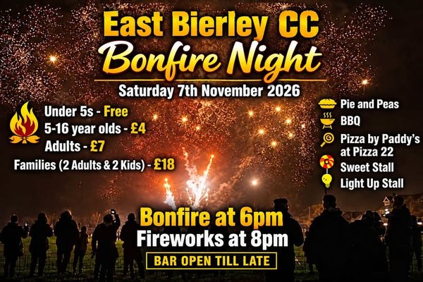Bonfire Night 2026