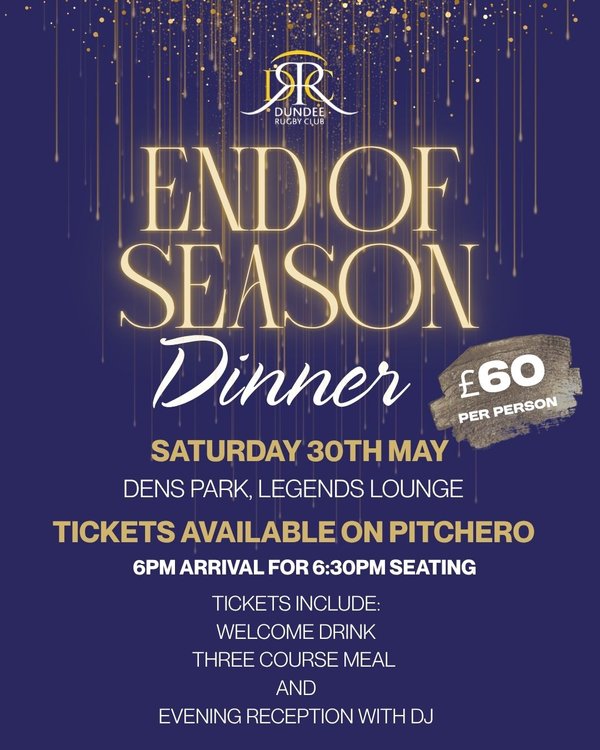 Seniors End of Season Dinner