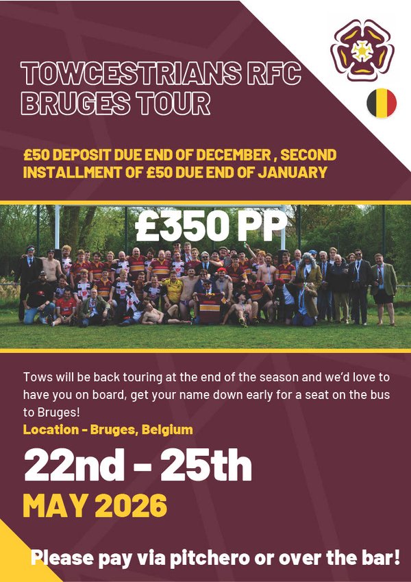 Senior Rugby Tour 2026