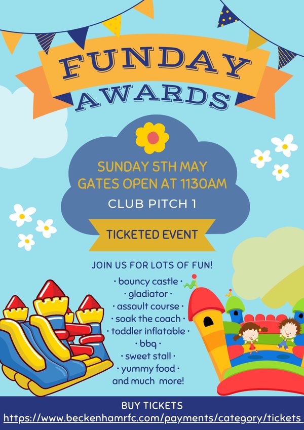 Minis Awards Funday 5th May 2024