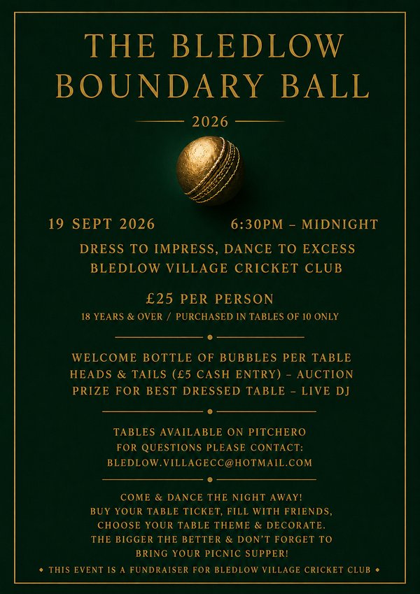 Bledlow Boundary Ball - Table of 10