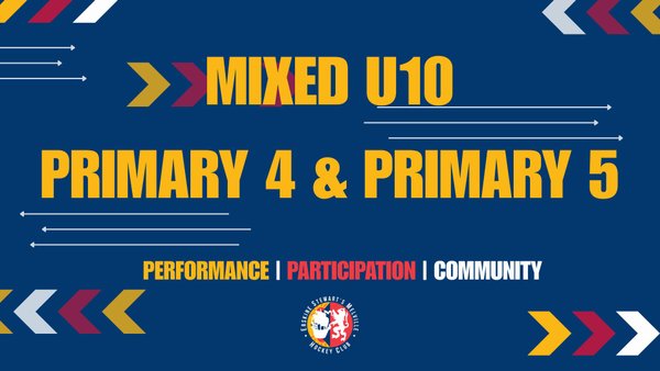 U10 Membership (Primary 4 & Primary 5)