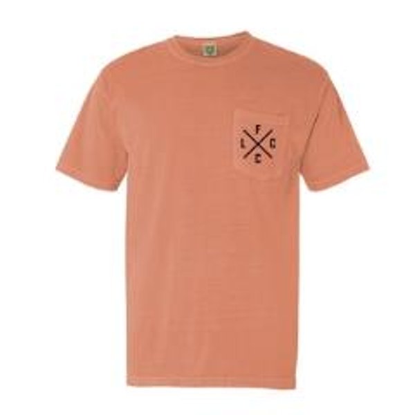 Short Sleeve Pocket Tee Terracotta