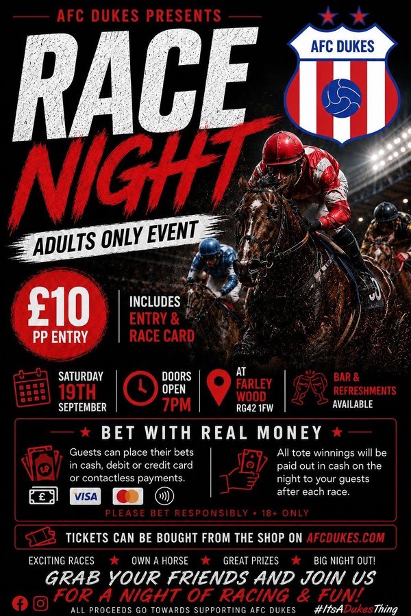 Race Day Entry Ticket