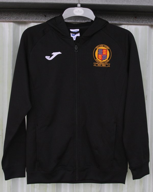 Belper Town FC Black Zip Hoodie