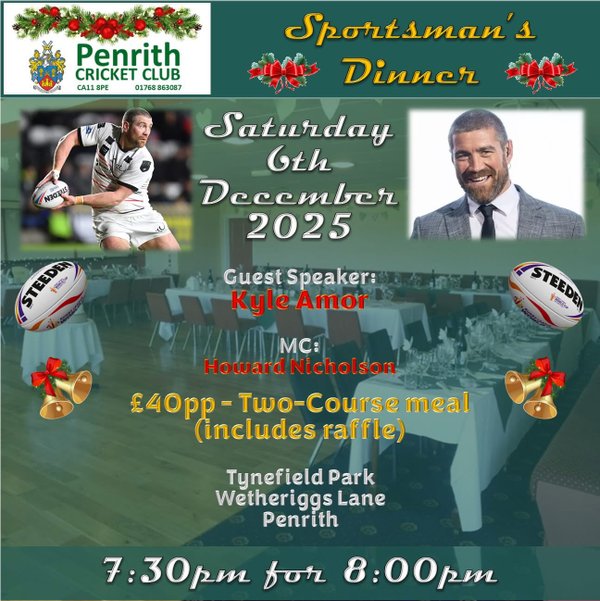Rugby League Sportsman’s Dinner