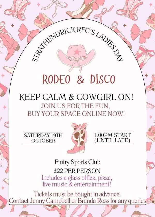 Strathendrick RFC Ladies Day -Rodeo and Disco
