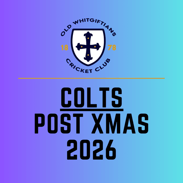 Colts Post Xmas 2026