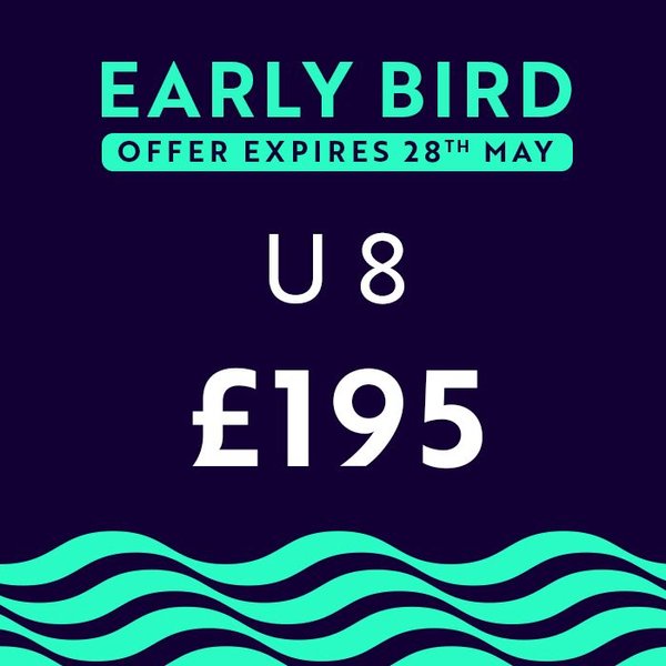 'Early Bird' U8 Season Membership 2026/27 - Available until 28th May